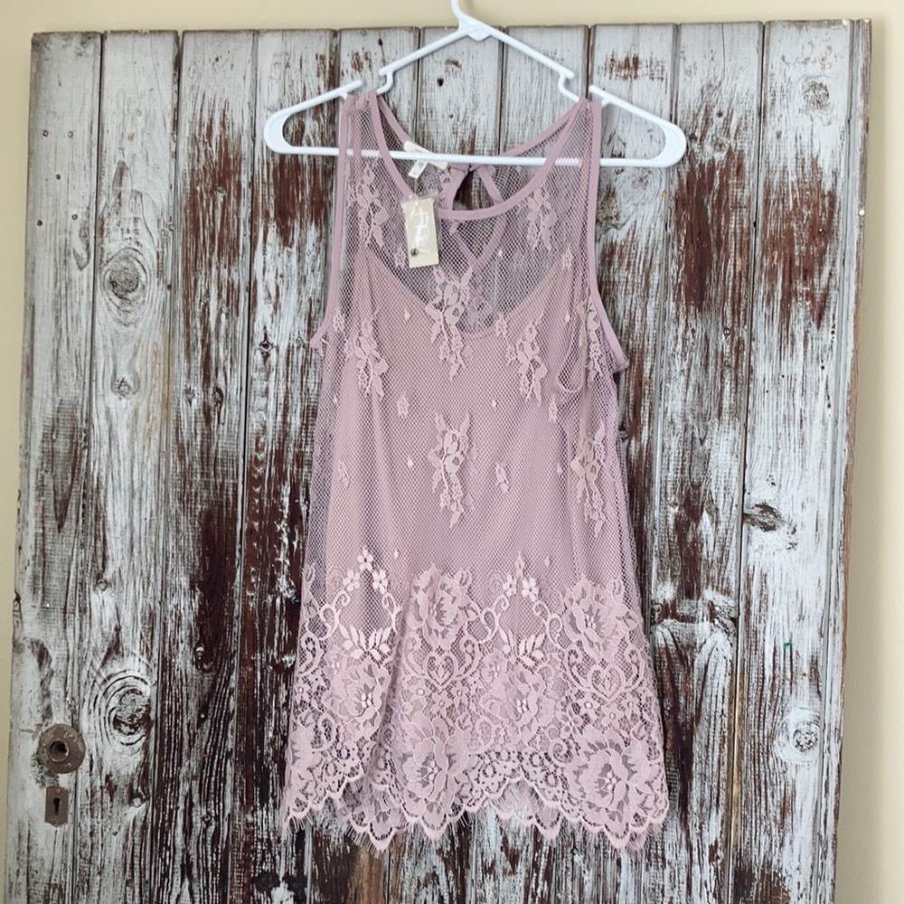 Maurices Sleeveless dress shirt
